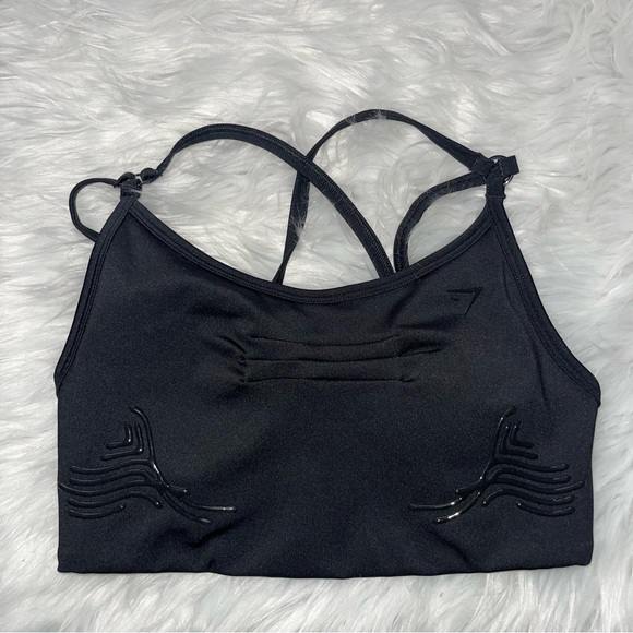 Gymshark black sports bra. - Picture 1 of 3